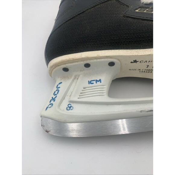 Bauer Black Panther Skates, Size 7 D Made in Canada - Picture 4 of 16